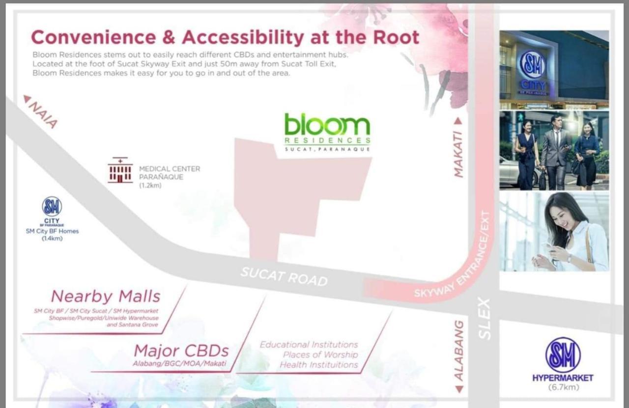 Bloom Residences Condo 2Br Manila Exteriör bild